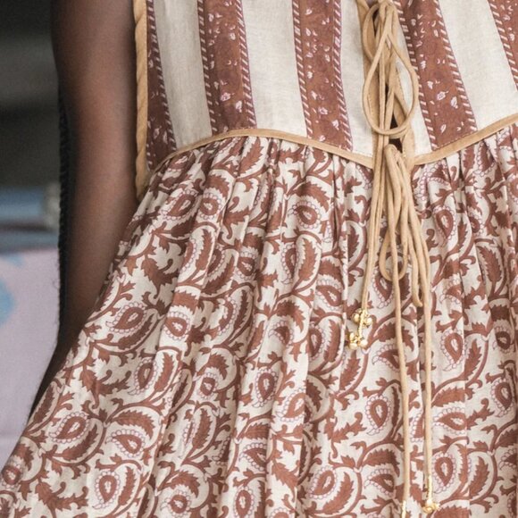 Highly coveted Aahna Dress in Walnut from daughters of India - Picture 10 of 12